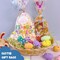Wrapables Easter Cellophane Treat Bags With Twist Ties for Candy, Cookies, Treats, Gifts and Party Favors (100pcs), Happy Easter